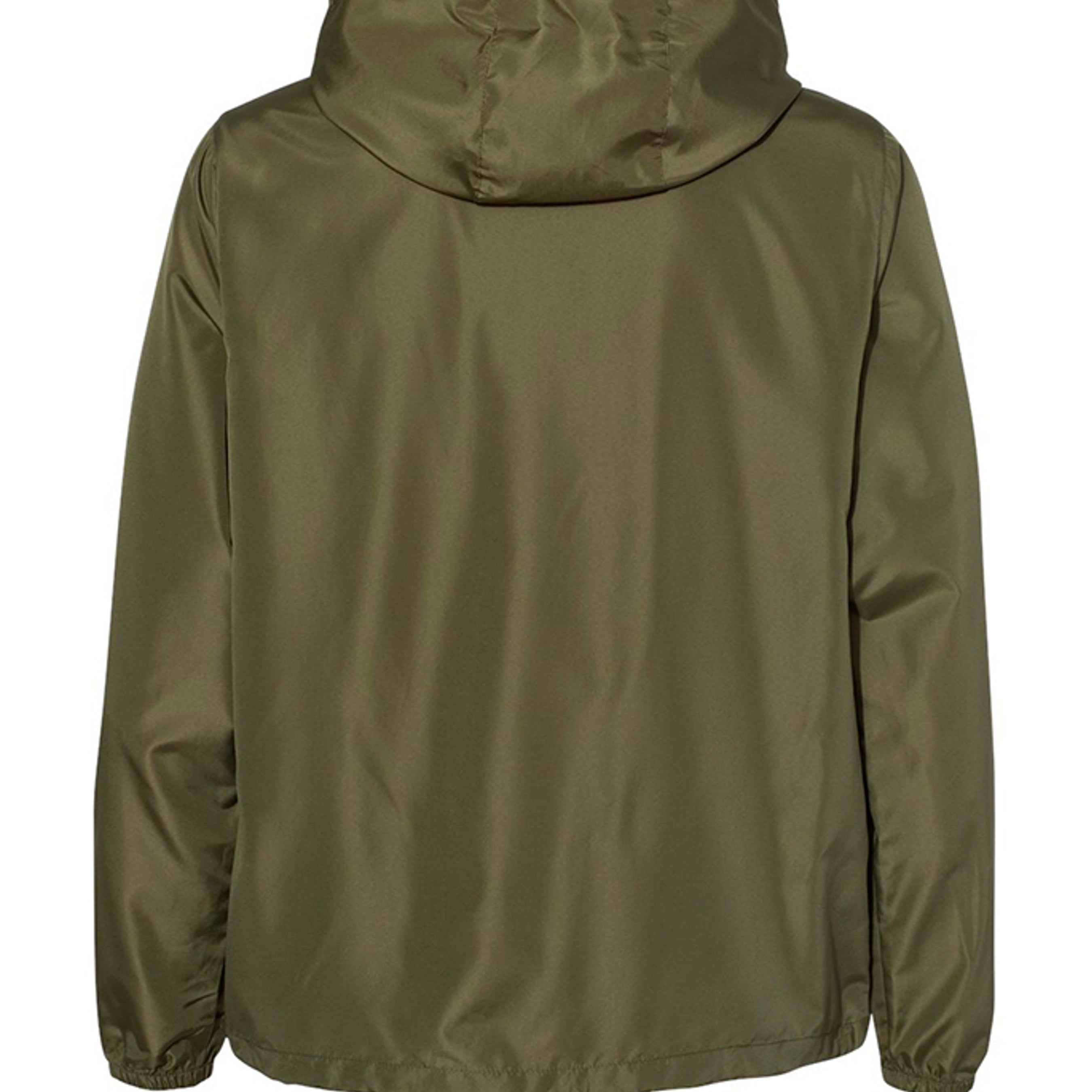Army/ Black Zipper - EXP54LWP - BACK