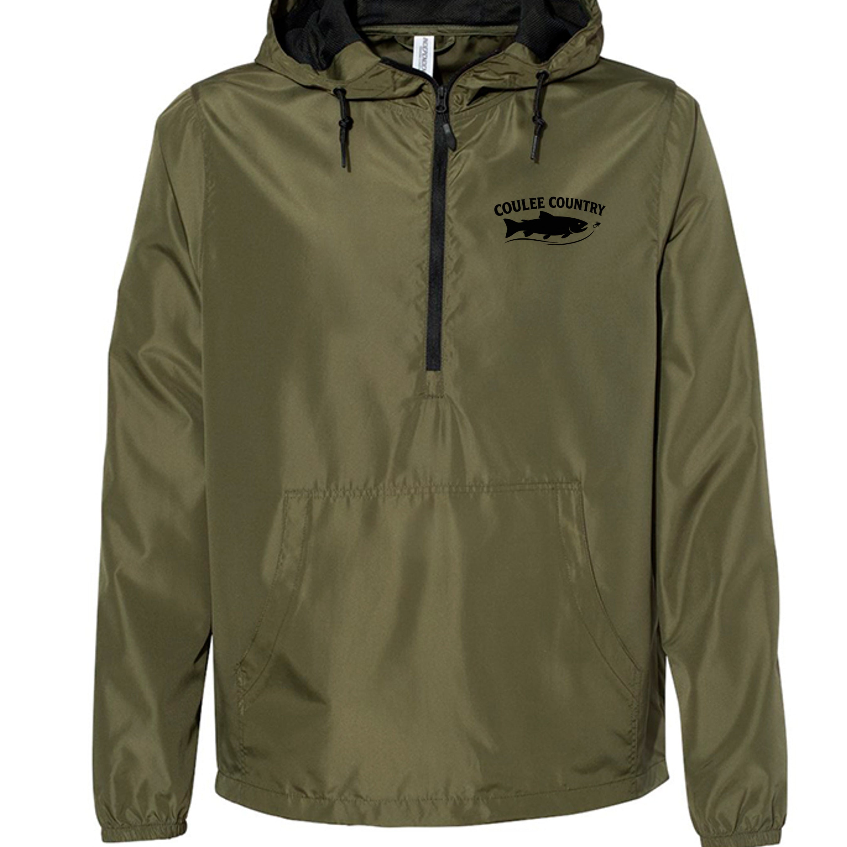 Army/ Black Zipper - EXP54LWP - FRONT